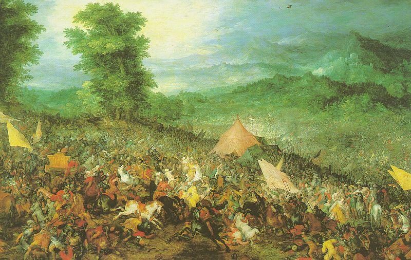 Jan Brueghel The Battle of Issus oil painting image